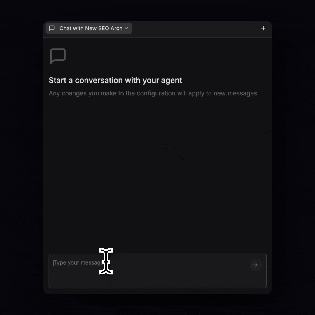 Directly chat or Plug to a flow